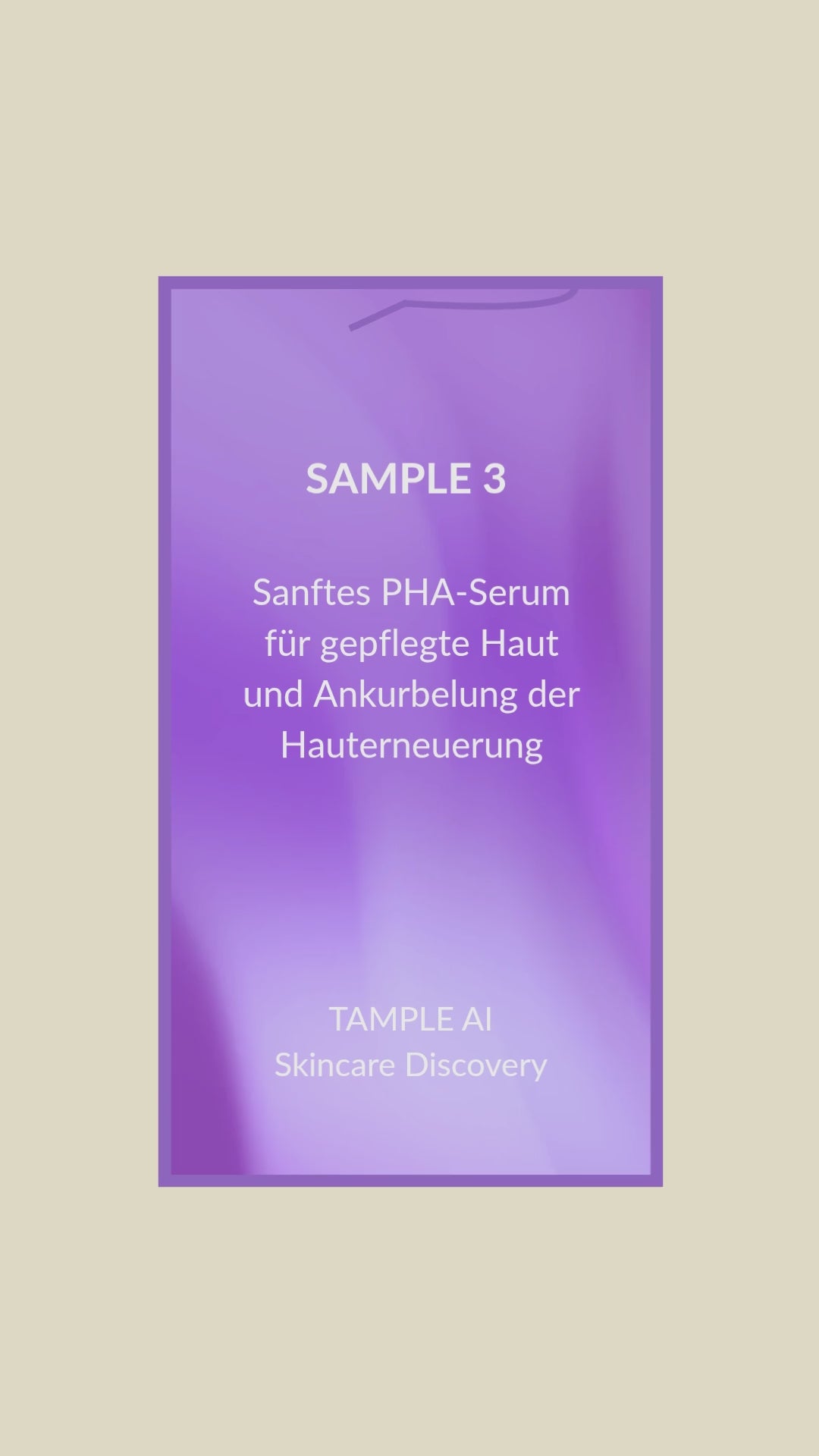REJUVENATION SAMPLE KIT | PROFILE S