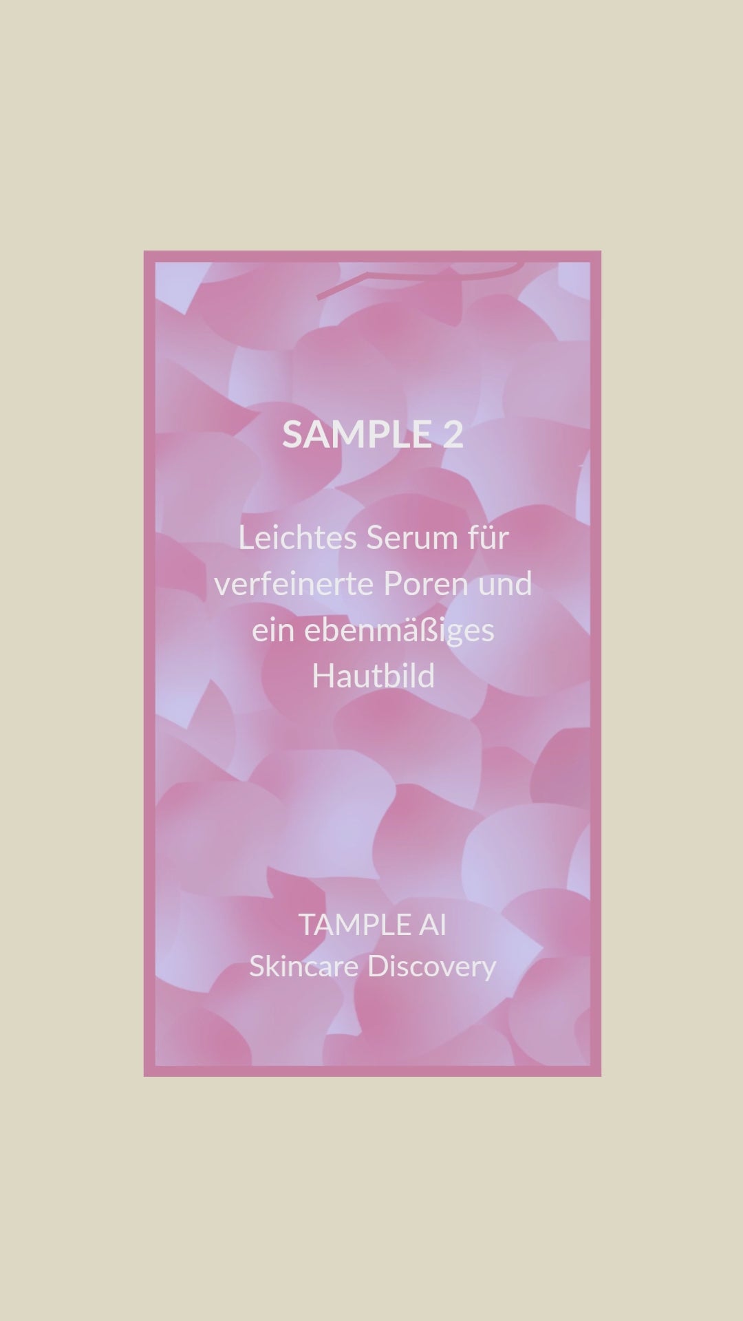 EVENNESS SAMPLE KIT | PROFILE AE